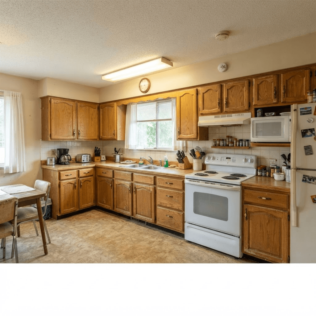 Kitchen Before Renovation